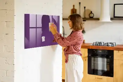Mágneses felíró tábla ibolya színű