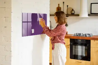 Mágneses felíró tábla ibolya színű