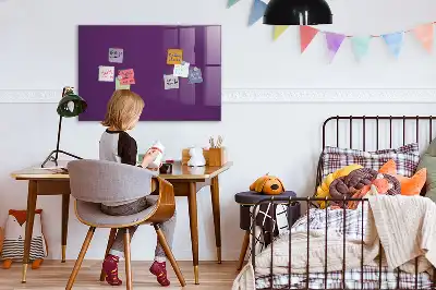 Mágneses felíró tábla ibolya színű