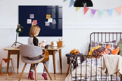Törölhető mágneses tábla sötét tengerészkék színben