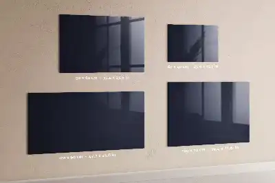 Törölhető mágneses tábla sötét tengerészkék színben