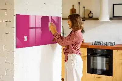 Törölhető mágneses tábla élénk rózsaszín színben