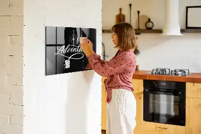 Mágneses felíró tábla Kaland mintás