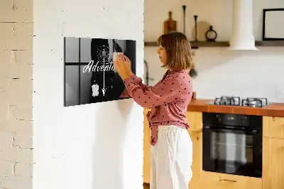 Törölhető mágneses tábla Kaland mintával
