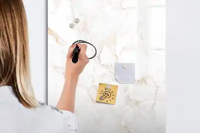 Törölhető tábla elegáns márvány mintával