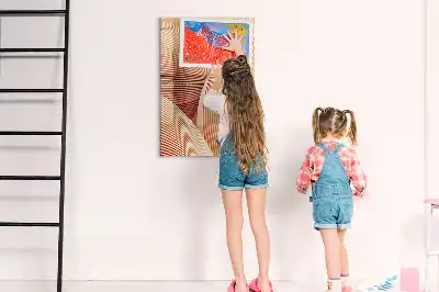 Törölhető tábla hullám absztrakció mintával