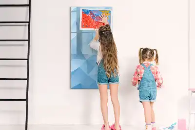 Törölhető tábla háromszögek absztrakciója mintával