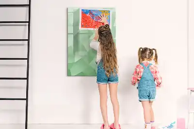 Törölhető tábla háromszögek absztrakciója mintával