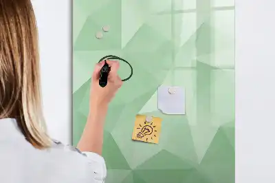 Törölhető tábla háromszögek absztrakciója mintával