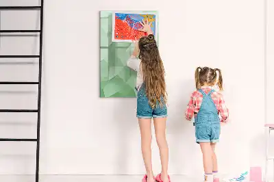 Törölhető tábla háromszögek absztrakciója mintával