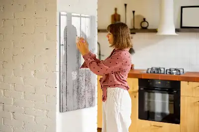Mágneses írótábla fa keretes kivitelben