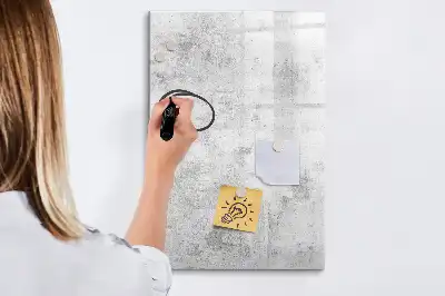 Törölhető tábla betonfal mintázatú
