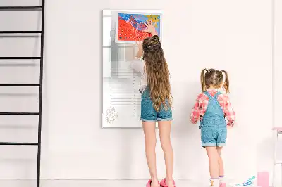 Írható mágneses tervezőtábla napi tervezőhöz