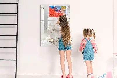 Törölhető tábla dekoratív márványmintás