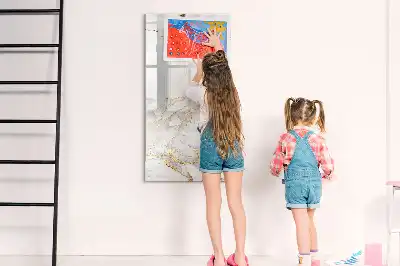 Törölhető tábla dekoratív márványmintás
