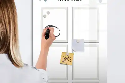 Jövőkép tábla írható mágneses kivitelben