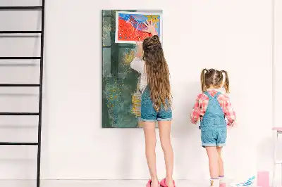 Törölhető tábla dekoratív mintával