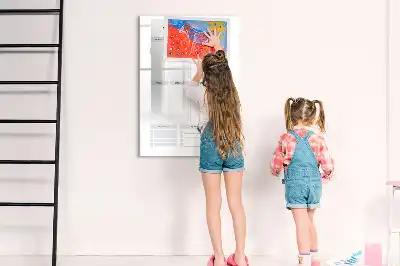 Heti tervező tábla törölhető kivitelben