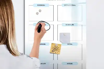 Írható mágneses tábla mágneses kivitelben