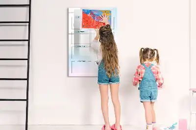 Írható mágneses tábla mágneses kivitelben