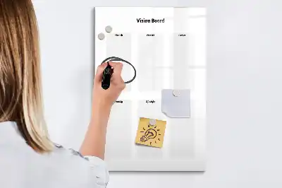 Jövőkép tábla törölhető kivitelben