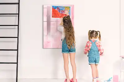 Írható mágneses tábla finom tollakkal