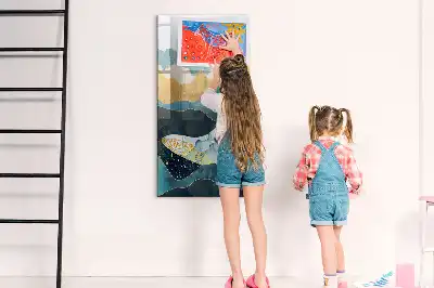 Törölhető tábla márvány bálna mintával