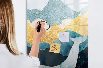 Törölhető tábla márvány bálna mintával
