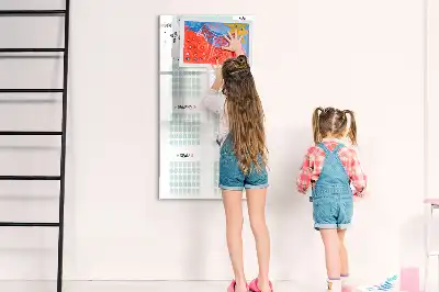Írható mágneses szokáskövető tábla mágneses kivitelben