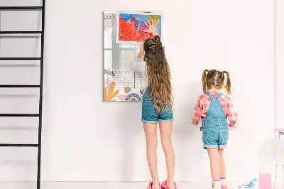 Mágneses havi tervező írható felületű