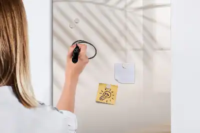 Törölhető tábla pálmalevél árnyéka mintával