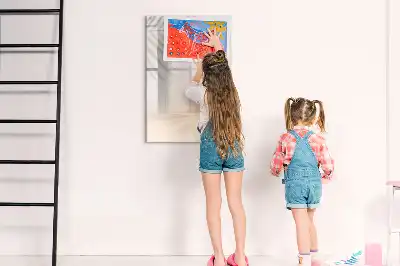 Törölhető tábla pálmalevél árnyéka mintával