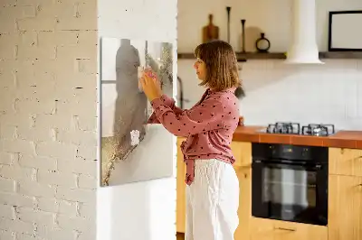 Törölhető tábla csillogó márvány mintával