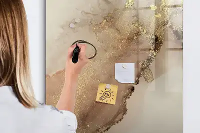 Törölhető tábla csillogó márvány mintával