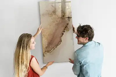 Törölhető tábla csillogó márvány mintával