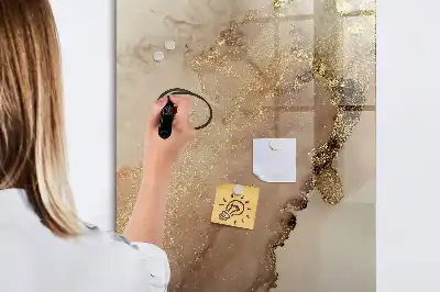 Törölhető tábla csillogó márvány mintával