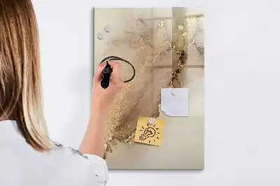 Törölhető tábla csillogó márvány mintával