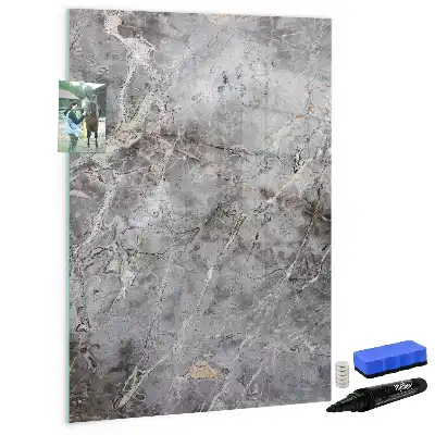 Törölhető tábla sötét márvány mintával