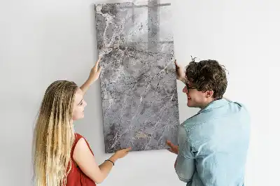 Törölhető tábla sötét márvány mintával