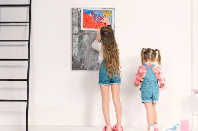 Törölhető tábla sötét márvány mintával