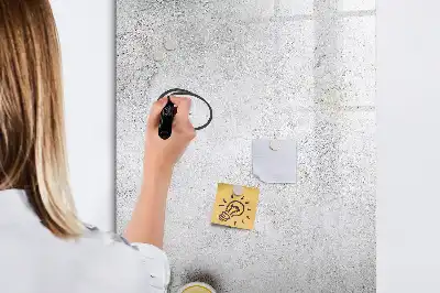 Törölhető tábla beton és olívabogyók mintával