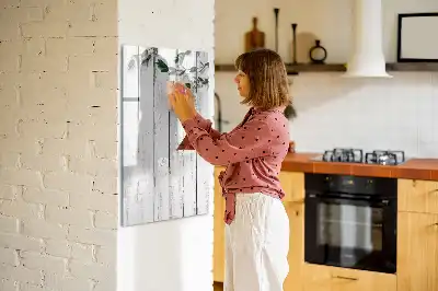 Törölhető tábla fapanel kivitelben