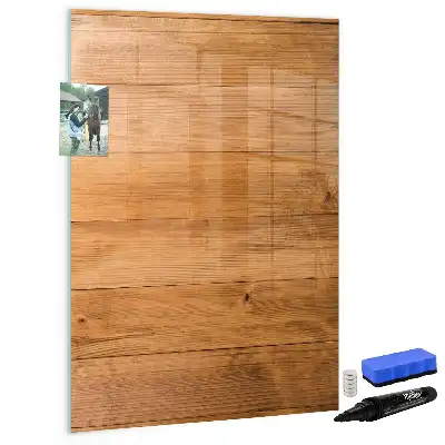 Törölhető tábla fapanel kivitelben