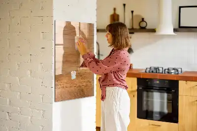 Törölhető tábla fapanel kivitelben