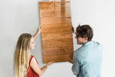 Törölhető tábla fapanel kivitelben