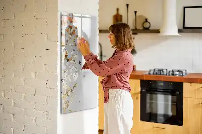 Törölhető tábla csillagok mintával
