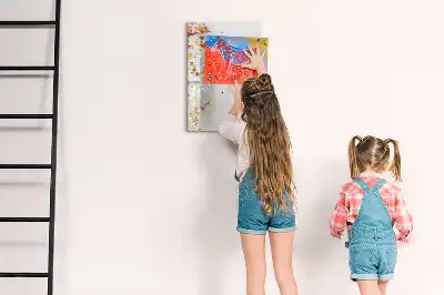 Törölhető tábla csillagok mintával