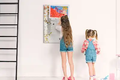 Törölhető tábla csillagok mintával