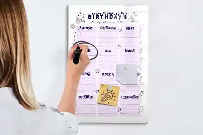 Születési hely tábla törölhető változat