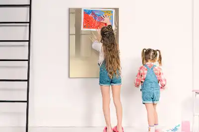 Írható mágneses tábla absztrakt fény mintával